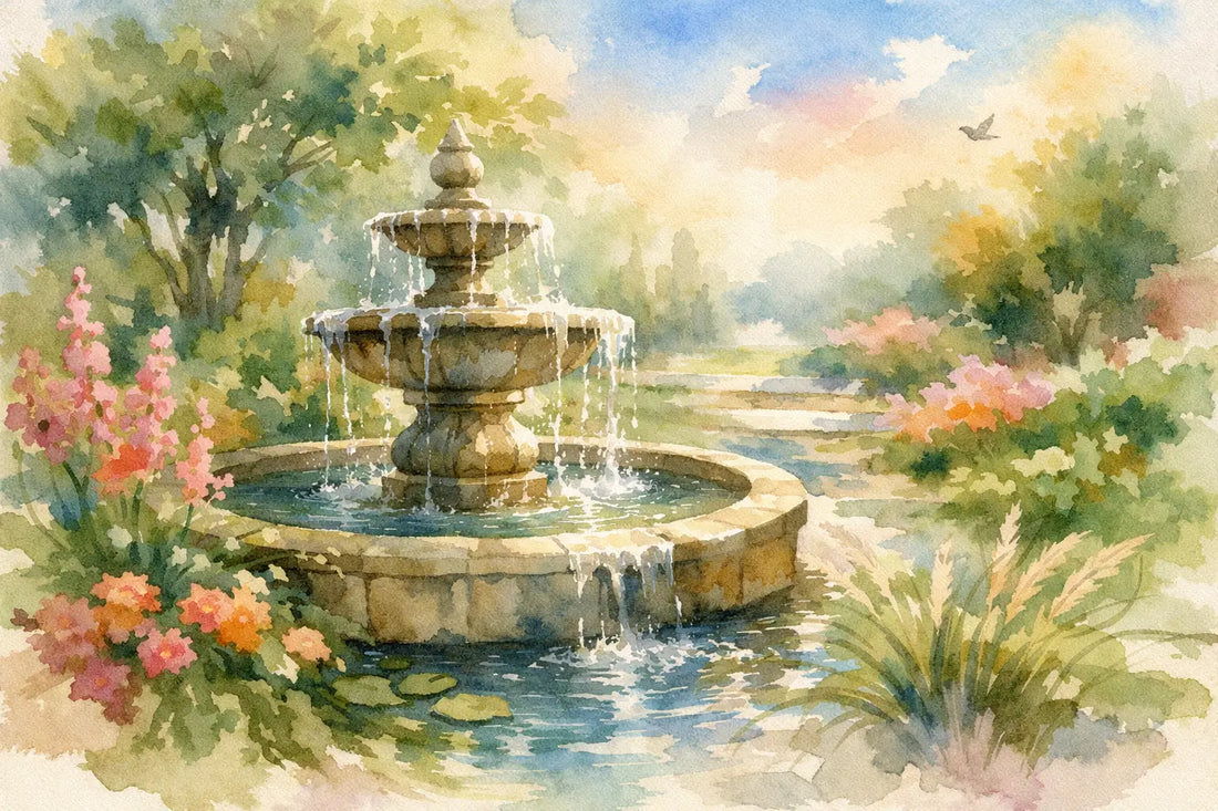 Garden Fountains for Easy Outdoor Enjoyment