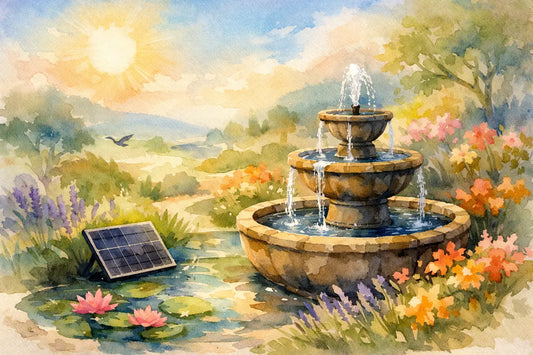 Solar Powered Garden Fountains Australia Guide