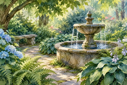Best Fountains for Shaded Gardens That Work