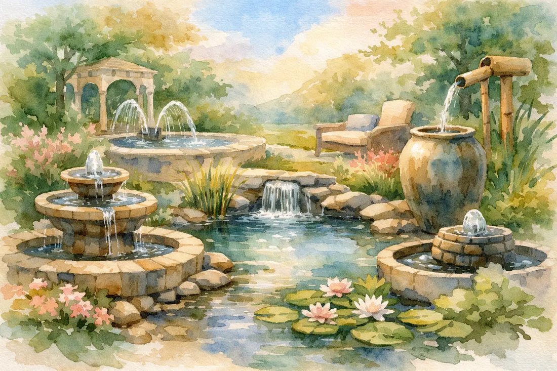 8 Best Patio Water Features for Easy Outdoor Calm