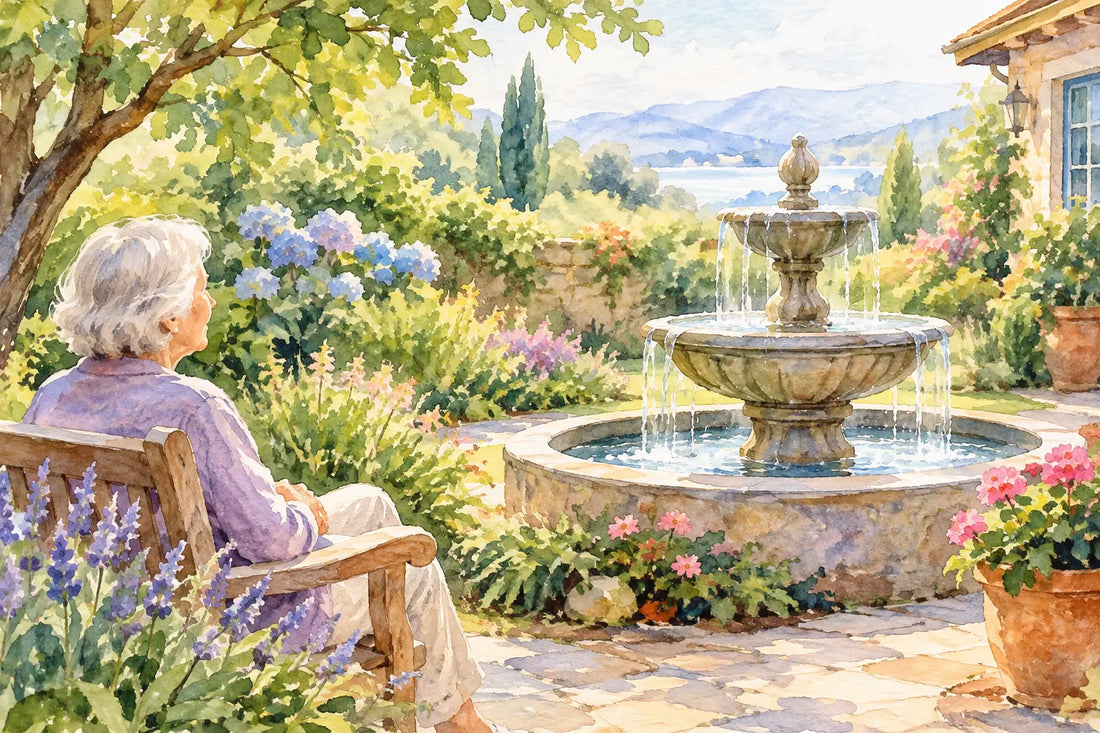 Elderly Friendly Garden Fountain Options