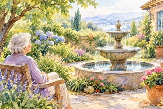 Elderly Friendly Garden Fountain Options