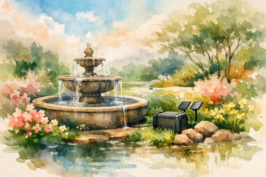 A Guide to Fountain Battery Runtime for Gardens