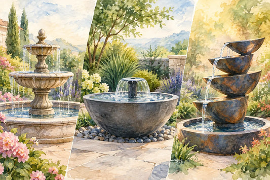 Garden Fountain Comparison: Classic, Pro or Elite
