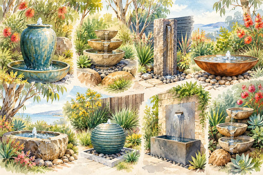 10 Compact Fountain Ideas for Australian Gardens
