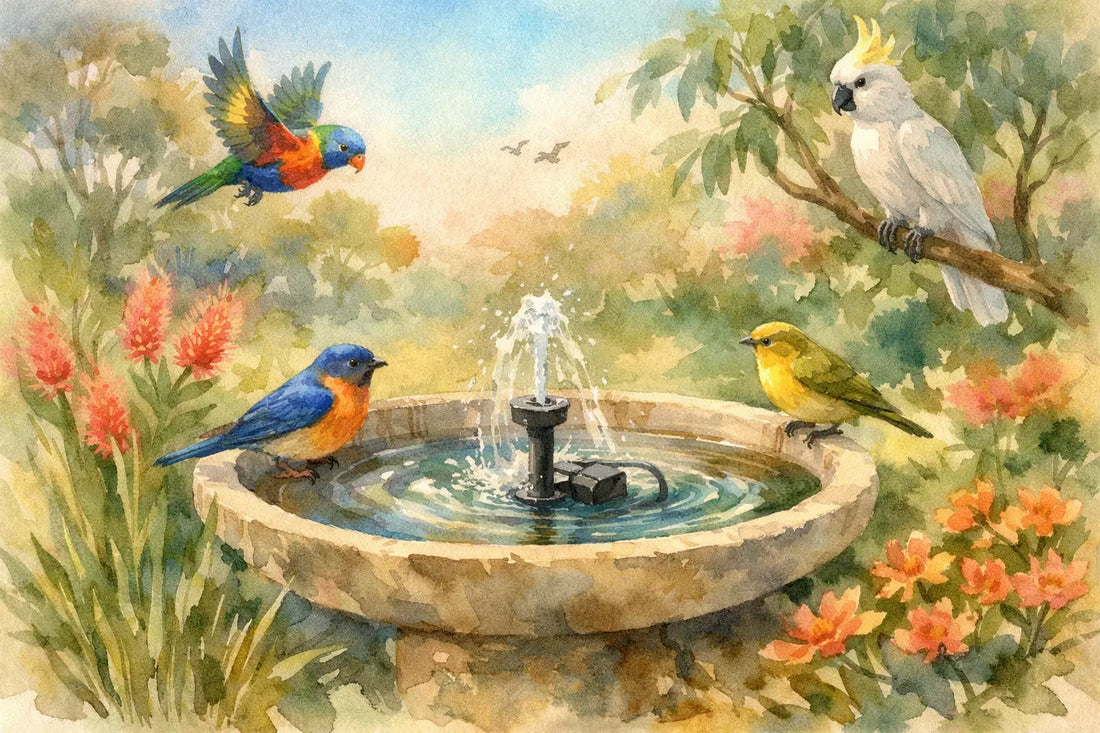 Bird Bath Pump Guide for Easy Aussie Gardens