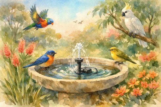 Bird Bath Pump Guide for Easy Aussie Gardens