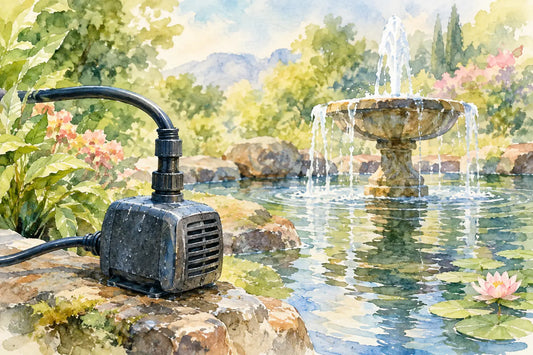Why a Fountain Pump Stops Working Suddenly