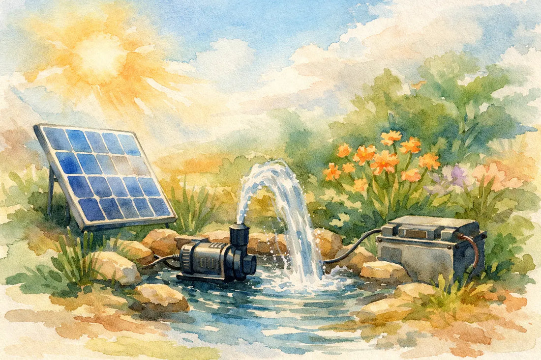 Do Solar Pumps Need Batteries for Your Garden?