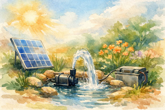 Do Solar Pumps Need Batteries for Your Garden?