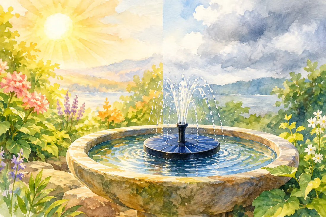 Do Solar Fountains Need Sunlight? What to Expect
