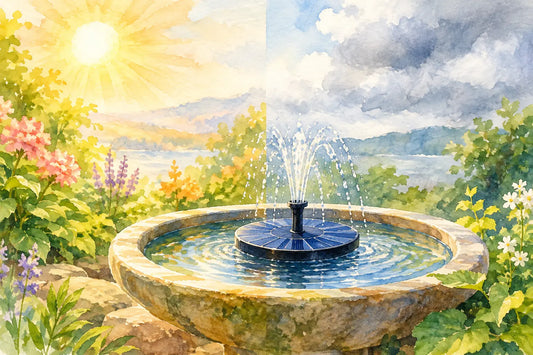 Do Solar Fountains Need Sunlight? What to Expect