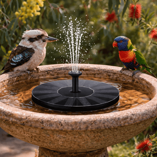 Solar Fountain Classic | An Aussie Garden Favourite 🦜